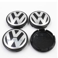 4ชิ้น65มิลลิเมตรศูนย์ล้อ Hub หมวกโลโก้ตราสัญลักษณ์สำหรับ Volkswagen Golf 4 MK4 Golf Jetta Mk5 Passat B6สำหรับ VW 3B7 601 171จัดแต่งทรงผม