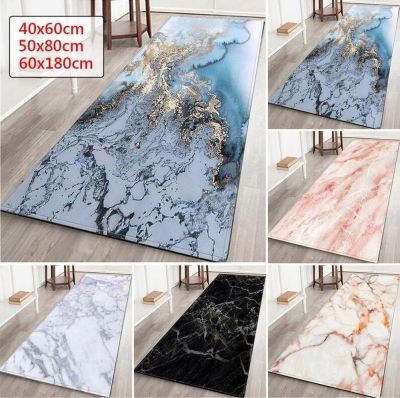 Home Floor Carpet Marble Pattern Rug Modern Coffee Tables Area Rug Children Anti-Slip Soft Doormat Floor Mat Bath Mat Alfombra
