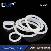 5 PCS/lot Silikon Cincin Silikon/VMQ O Ring 4Mm Ketebalan OD22/26/28/30/32/35/38/40/42/45/48/50Mm Karet O-Cincin seal Gasket