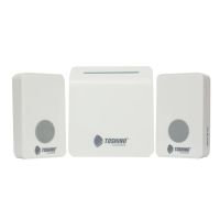 ?โปรสุดพิเศษ!!!? กระดิ่งไร้สายแบบเสียบปลั๊ก TOSHINO E-288-2T กริ่งไร้สาย WIRELESS DOOR BELL E-288-2T TOSHINO