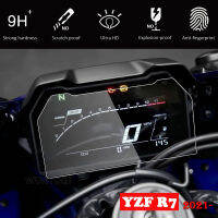 รถจักรยานยนต์แดชบอร์ดป้องกันหน้าจอสำหรับ YAMAHA YZF R7 R7 2021- TFT LCD Dashboard ฟิล์มป้องกัน Anti-Scratch ป้องกัน Film