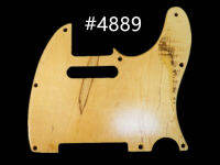 1ชิ้นของเมเปิ้ลไม้ e สไตล์กีตาร์ pickguard 3ชั้นสำหรับ ecaste