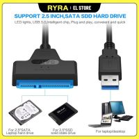 RYRA USB3.0 2.0 To Sata Hard Disk Cable Adapter Cable Support 2.5-inch Notebook Hard Disk Hard Drive USB To Serial Pin Converter