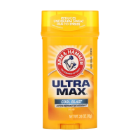 ผลิตภัณฑ์ระงับกลิ่นกาย ลดเหงื่อ Arm &amp; Hammer UltraMax Solid Antiperspirant Deodorant สำหรับผู้ชายกลิ่น Cool Blast หอมสะอาด แมนๆ 73 g.