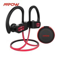 ZZOOI Mpow Flame Bluetooth 5.0 Earphones with CVC6.0 Noise Canceling Mic IPX7 Waterproof Running Sport Wireless Earbuds for Phone