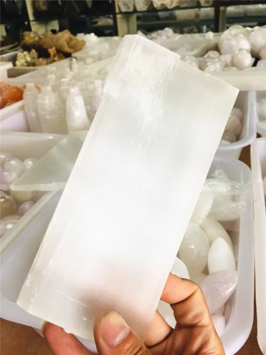 high-quality-10cm-quartz-crystal-selenite-reiki-healing-chakra-minerals-and-natural-stones