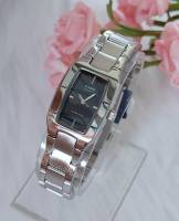 Casio นาฬิกาข้อมือผู้หญิง รุ่น LTP-1165A-1C สายแสตนเลส หน้าปัดดำ สินค้าของแท้ 100% รับประกัน 1 ปีเต็ม