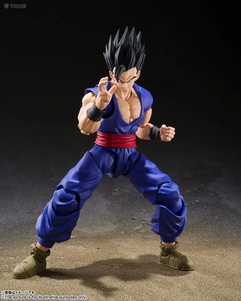 Bandai Genuine Dragon Ball Anime Figura Shf Super Herói Filho Gohan Coleção  Modelo Ornamento Anime Figura de Ação Brinquedos Para Crianças - Desconto  no Preço