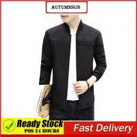 Mens Jaket Lelaki Fashion Coat Youth Baseball Collar