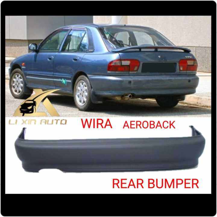 PROTON WIRA AEROBACK REAR BUMPER ( BELAKANG BUMPER ) Lazada