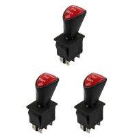 SHJGKFD 3X Forward-Stop-Back DPDT 6Pin Latching Slide Rocker Switch KCD4-604-6P Car Switch