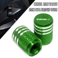 For Kawasaki VULCAN S 650cc 650 CC Motorcycle CNC Accessorie Wheel Tire Valve Air Port Stem Caps Airtight Covers logo "VULCANS"