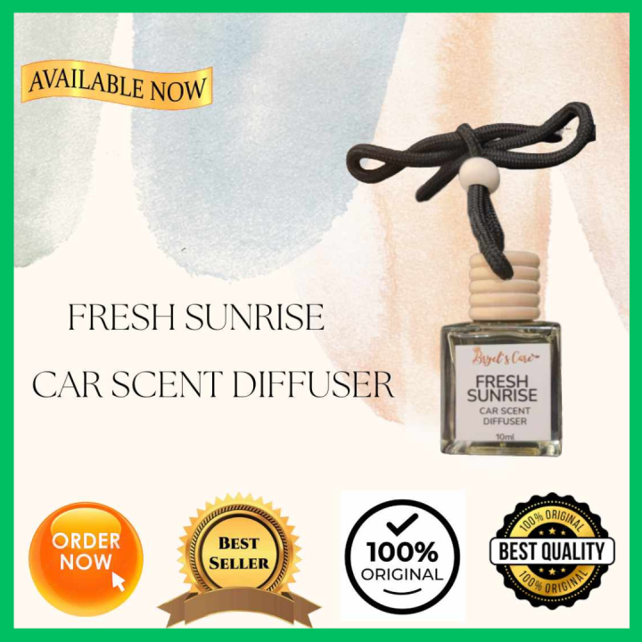 🚗Fresh Sunrise Car Scent Diffuser 🚗 Premium Scents Hanging Diffuser
