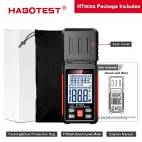 HABOTEST HT602 Sound Level Meter Digital Handheld DB Meter Sonometros Noise Audio Level Meter 30-130Db Decibels Mini Sound Meter