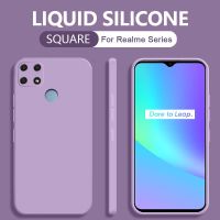 เคสมือถือ ซิลิโคน แบบนิ่ม ขอบเหลี่ยม สำหรับ Realme 5 6 7 8 9 10 Pro 5i 6i 7i 8i 9i