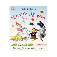 DK childrens classic rhyme ballad nurse rhymes with CD original book English childrens English picture story book English original childrens picture book