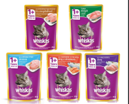 1 thùng 24 gói pate Whiskas gói cho mèo gói 80gr