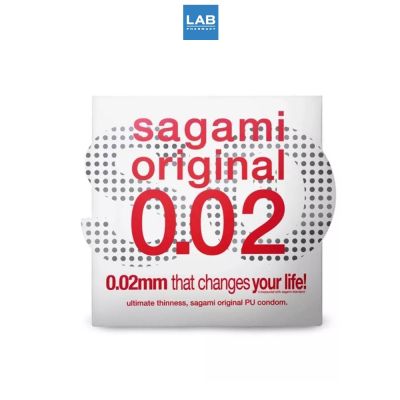 SAGAMI Original 0.02 mm 1s - ซากามิ ถุงยางอนามัยออริจินัล  0.02 mm ขนาดบรรจุ 1 ชิ้น