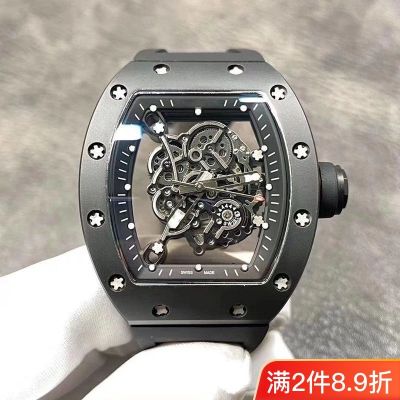 【Hot Sale】 New watch double-sided hollow mens non-mechanical business fashion waterproof quartz