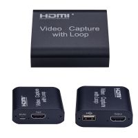 ✧❆ HD 1080P HDMI-compatible To USB 2.0 Video Capture Card Board Game Record Live Streaming Broadcast Local Loop Out