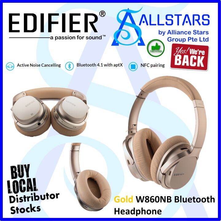 ALLSTARS We Are Back Promo Edifier Gold W860NB Bluetooth