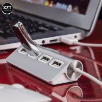 1ชิ้นความเร็วสูงUSB HUB 4พอร์ตUSB 2.0พอร์ตแบบพกพาOTGอลูมิเนียมUSB S Plitterสายเคเบิ้ลสำหรับiMac Macbook Airแล็ปท็อปพีซีแท็บเล็ต-Zaeiruie