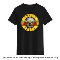 เสื้อแฟชั่นผญ sexy - Guns N Roses เสื้อยืดใหม่สําหรับผู้หญิงผู้หญิงสีดําเสื้อยืดสีขาวสีดําคอกลม UnS-5XL  M8RW