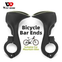 ¤☄◊ WEST BIKING MTB Bicycle Bar ends Ergonomic Design Mountain Bike Handlebar 22.2mm Nylon Inner Handle Bar Grips MTB Cover Handle