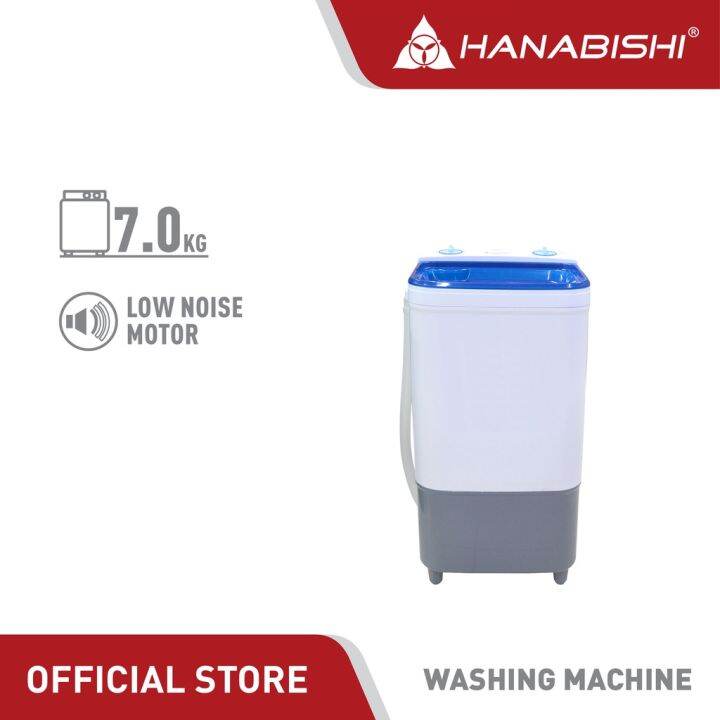 Hanabishi Heavy Duty Single Tub Washing Machine HWM 170 7KG | Lazada PH