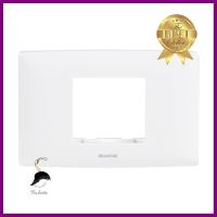 หน้ากาก 2 ช่องกลาง HACO AP-F002A สีขาวWALL PLATE HACO AP F002A 2 GANG MIDDLE WHITE **ใครยังไม่ลอง ถือว่าพลาดมาก**