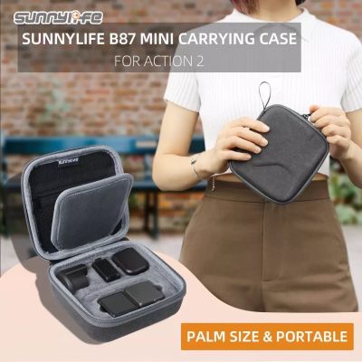 Sunnylife กระเป๋ากล้อง Action 2 Sunnylife Mini Carrying Case Portable Handbag Storage Bag for DJI ACTION 2