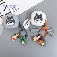 Suitable for Samsung Galaxy Buds Live / Buds Pro / Buds Plus Case เคสซิลิโคนกันกระแทกลายการ์ตูนสําหรับ Samsung Galaxy Buds Live Case Totoro