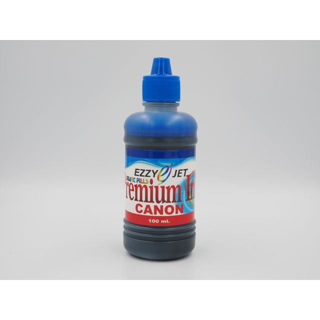 Ezzy-jet CANON Inkjet Premium Ink หมึกเติมอิงค์เจ็ท CANON ขนาด 100 ml. ( Cyan - สีน้ำเงิน )