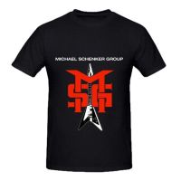 [COD] เสื้อยืดคอกลม แขนสั้น ผ้าฝ้าย 100% พิมพ์ลาย Michael Schenker Group Msg Jazz สีดํา สไตล์ฮิปฮอป พลั  9FC5