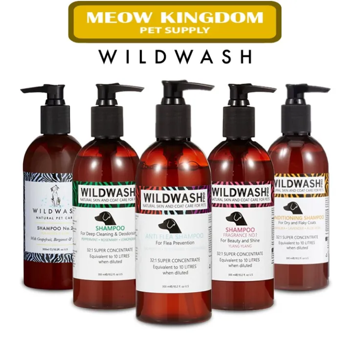 Meow Kingdom WildWash PRO Dog Shampoo (300ml) Lazada