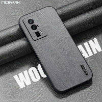 NORVIK ปลอกอ่อนหนังสไตล์นักธุรกิจแบบใหม่ทำจากหนัง TPU เคสโทรศัพท์สีเทาสำหรับ Xiaomi Mi POCO Redmi Note 13 F5 12 12 12วินาที12C 11 K60 X5 12T 10 X4 F4 M4 11S F3 GT Pro 4เคสด้านหลังเคสระบายความร้อนกันกระแทก5G NE N17-1