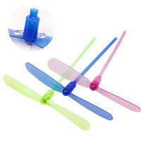 Xiu11-10Pcs LED Luminous Double-Leaf ไม้ไผ่ Dragonfly ของเล่นเด็กกลางแจ้ง Hand Rub Flying Machine ของเล่นอนุบาล Giftsc12-58