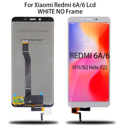 5.45นิ้วสำหรับ Xiaomi Redmi 6A หน้าจอสัมผัส Lcd Digitizer แทนการประกอบสำหรับ Redmi 6 M1804C3CG จอ M1804C3CH