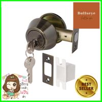 กุญแจลิ้นตาย 1 ด้าน HAFELE 911.22.398 สีทองเหลืองรมดำSINGLE CYLINDER DEADBOLT HAFELE 489.10.502 ANTIQUE BRASS **หมดแล้วหมดเลย**