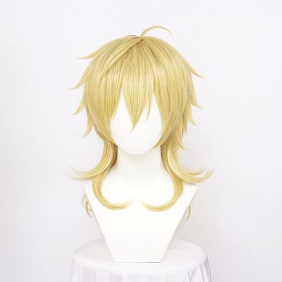 Ccutoo Synthetic Ensemble Stars Cosplay Wig Hakaze Kaoru Heat Resistant Halloween Hair+ Free Wig Cap