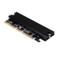 【☊HOT☊】 bukan2581584811414 Pci Express 3.0 X16การพร้อมฮีทซิงค์การ์ด Nvme และอะแดปเตอร์ Ssd ที่ใช้สำหรับ Pcie