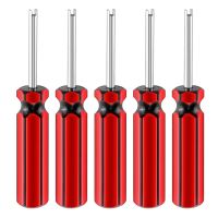 【CW】5x Car Auto Screwdriver Valve Stem Core Remover Tire Tube Installer Repair Tool Wholesale Automotive for Tire Repair