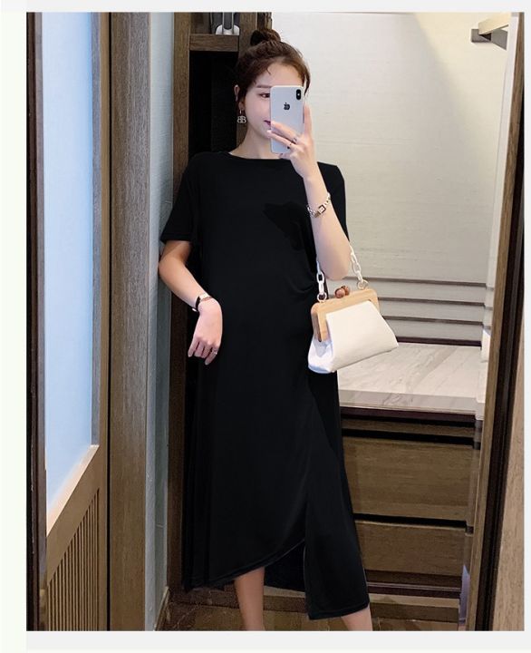 Váy Bầu Đầm Bầu Xinh Thun LẠNH SIÊU MÁT A2145 | Lazada.vn