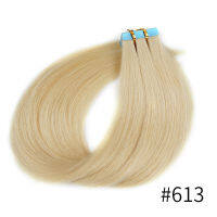 Veravicky Balayage Ombre 50G Tape in Extensions Human Hair Machine Remy Skin Weft Natural Hair Extensions Tape in