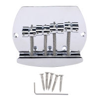 Musiclily Pro 57Mm 4-String Bass Bridge สำหรับ Music Man Style Bass, Chrome