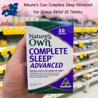 Natures Own Complete Sleep Advanced for Stress Relief 30 Tablets