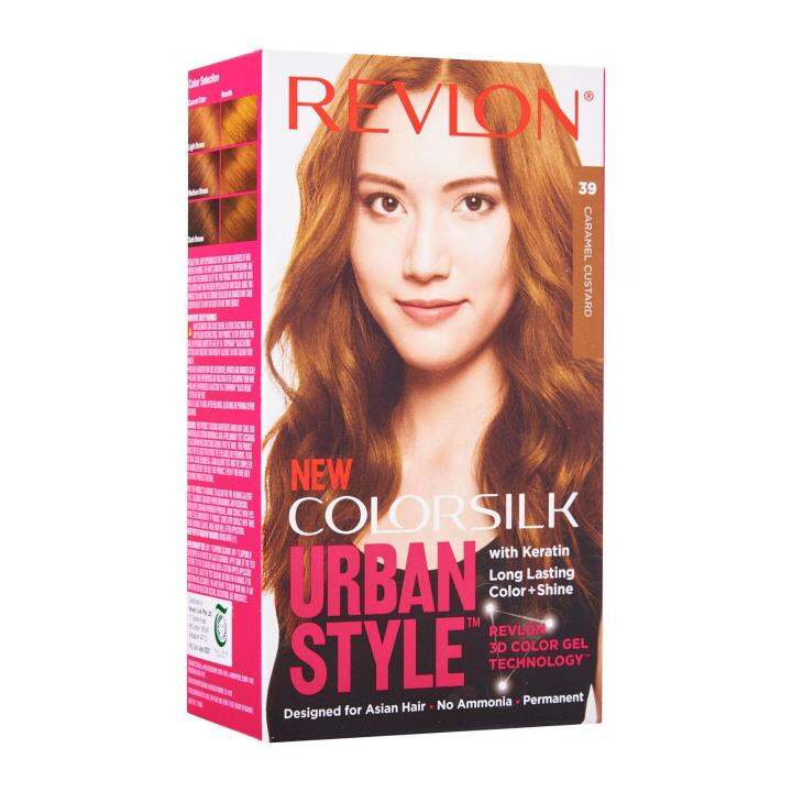 REVLON Colorsilk Beautiful Color 39 Caramel Custard Lazada Singapore