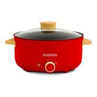 NEWWAVE - Red Electrics Pastel Non-stick Multifunction Cooker - 3 Litres - REP-1003