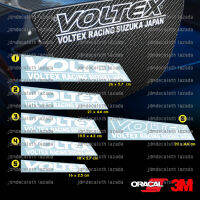 สติ๊กเกอร์ สำนักแต่ง สำหรับ wing  canard VOLTEX