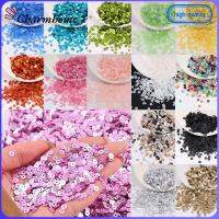 CHARMHOME 2000pcs 4mm เครื่องประดับทำเอง แฟชั่น กลม เงางาม เล็บ การตกแต่ง ลูกปัดเหลี่ยมเพชรพลอย Paillette รอบ Paillette อุปกรณ์เย็บผ้า เลื่อมหลวม